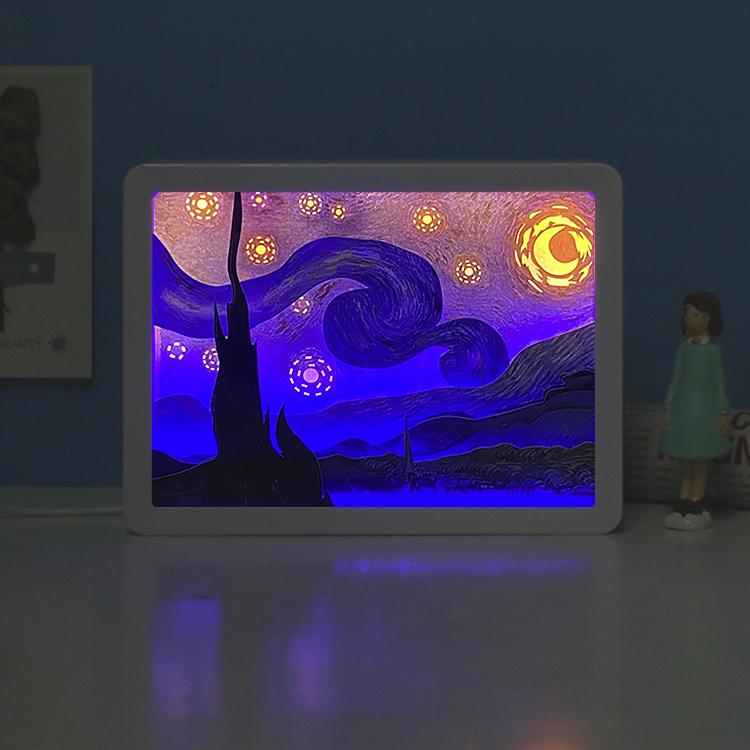 送你一片璀璨絕美的梵高星空