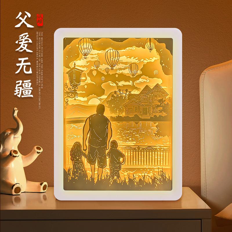 父親的愛，無聲的愛！父愛無疆！