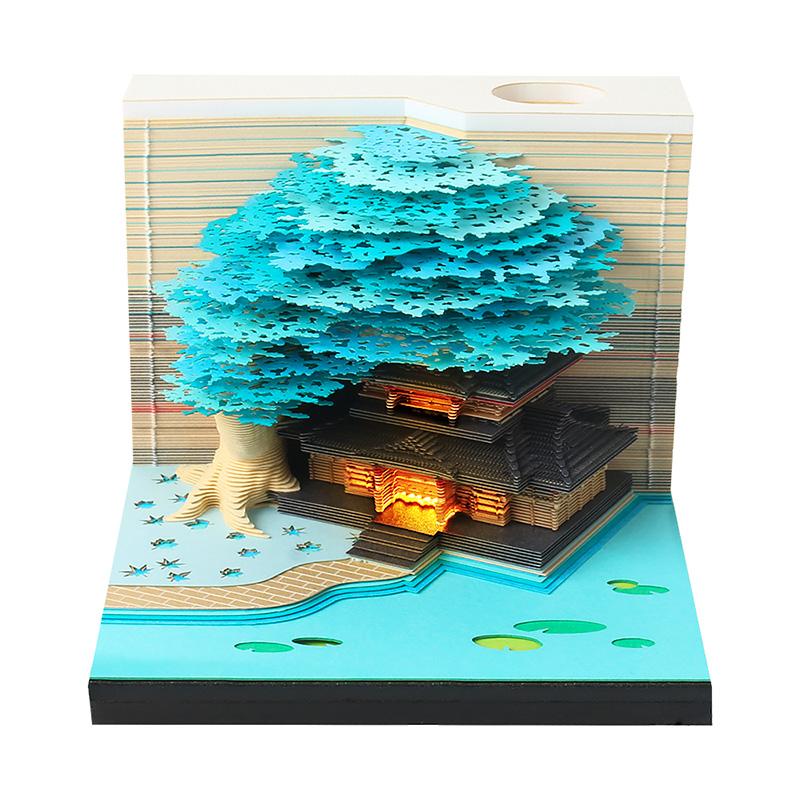 花團(tuán)錦簇3D立體便簽