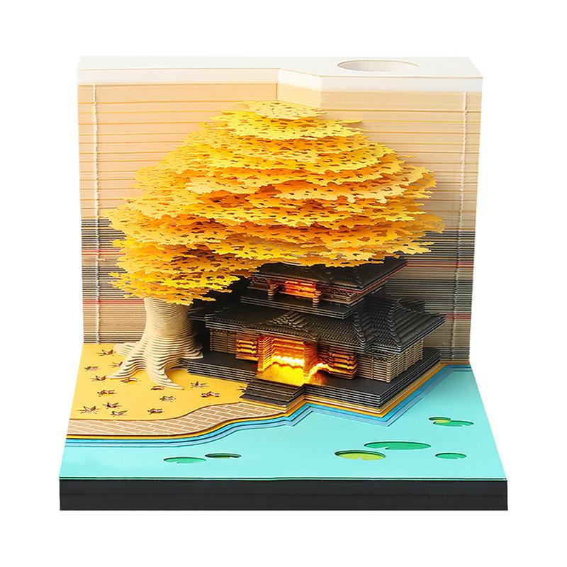 花團(tuán)錦簇3D立體便簽