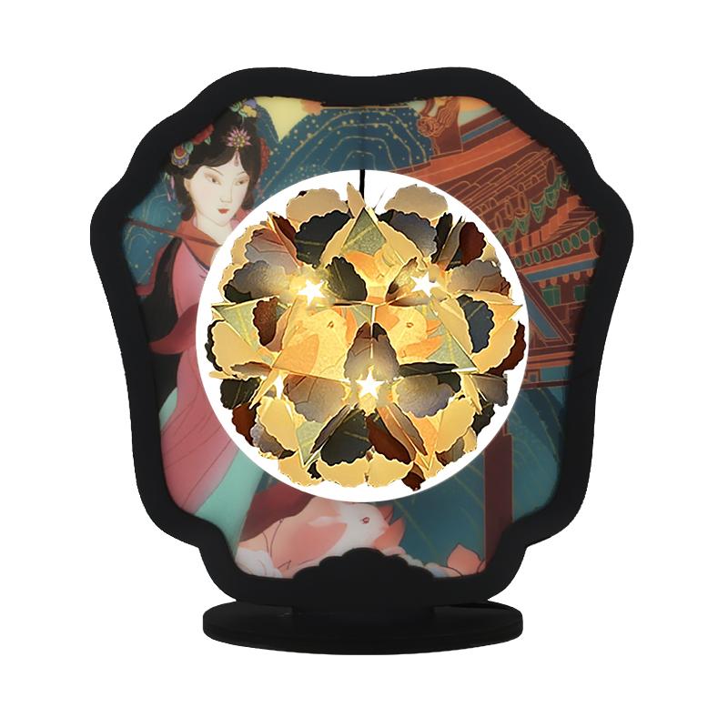 璇宮賞月紙藝燈