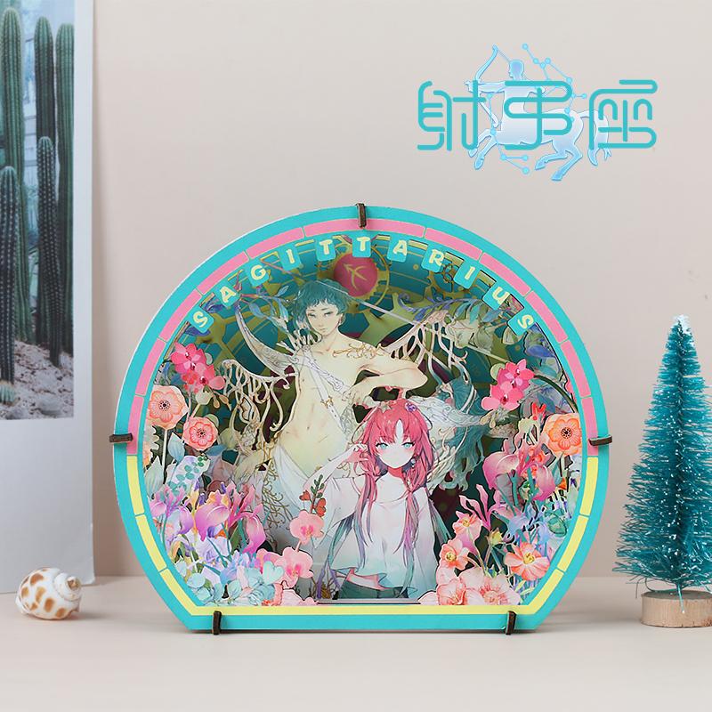 十二星座紙拼圖系列