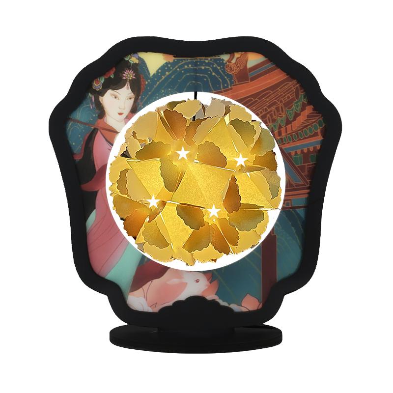 璇宮賞月紙藝燈