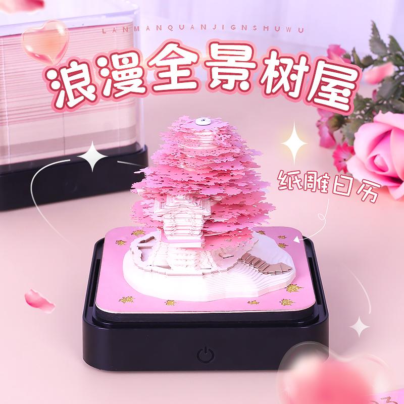 浪漫樹(shù)屋-全景便簽