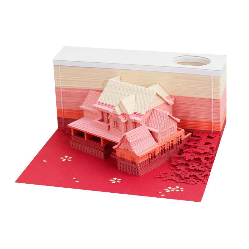 建筑系列-粉色閣樓