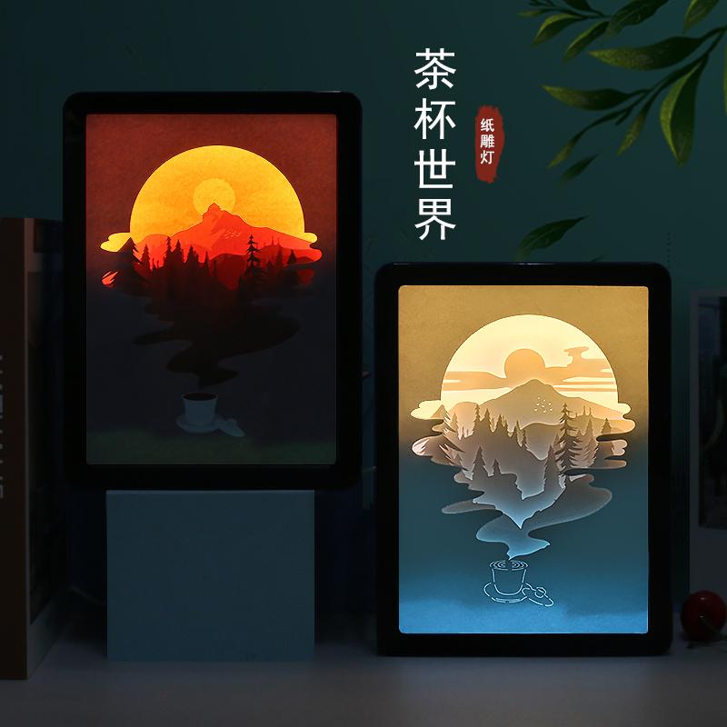 風景系列-茶杯世界