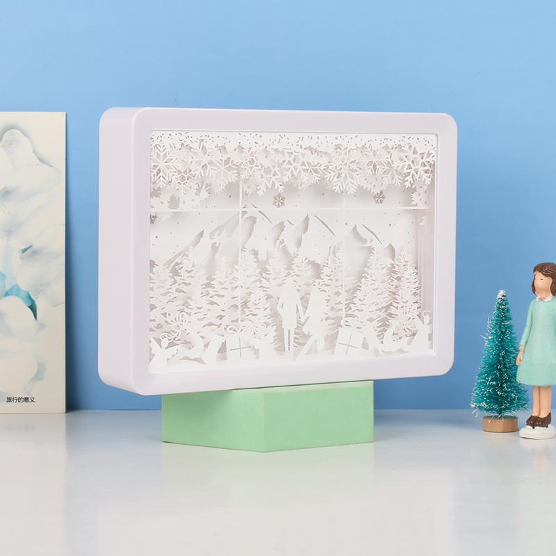 圣誕節(jié)-圣誕雪景